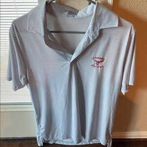 Draddy Striped Polo Golf Shirt Men’s Small